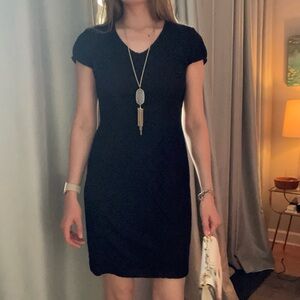 Marc New York | Black Lace Dress